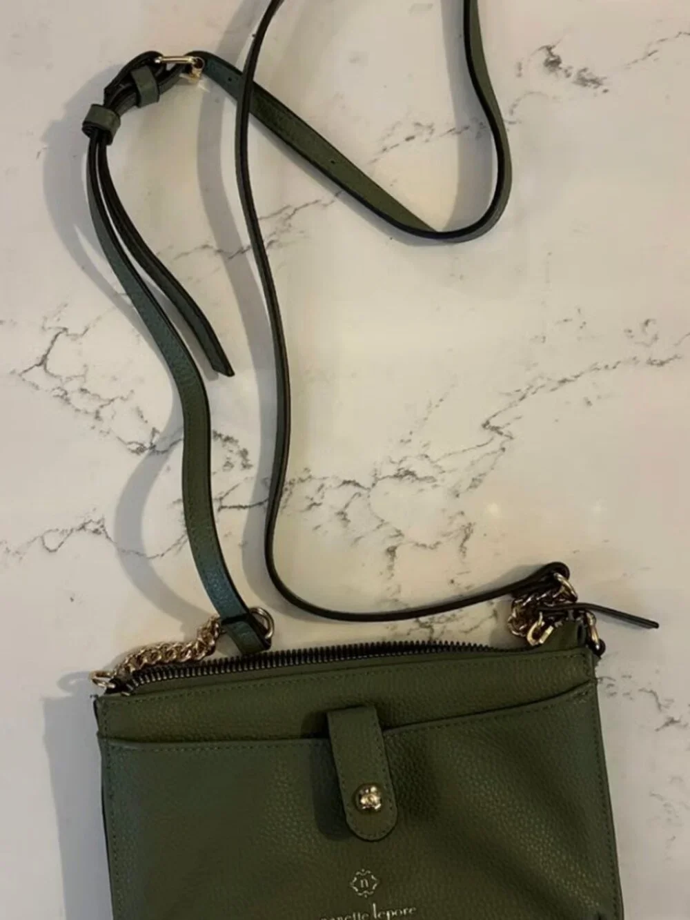 crossbody green wallet purse